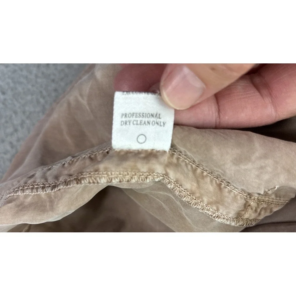 Kaufman Franco Cargo Pants Womens 40/ US 4 Tan‎ Boho Lightweight KaufmanFranco